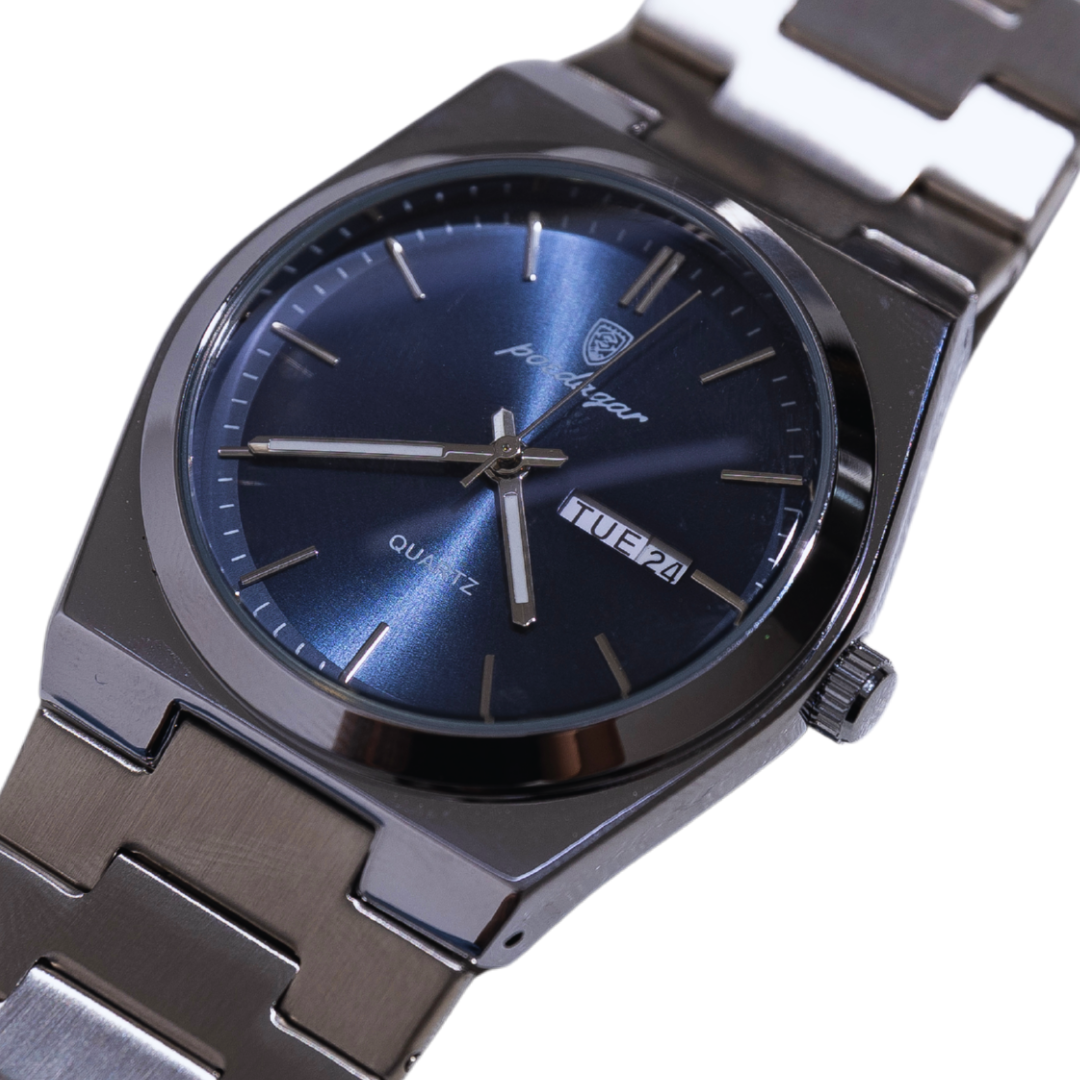 Relógio Vintage - Azul Celeste