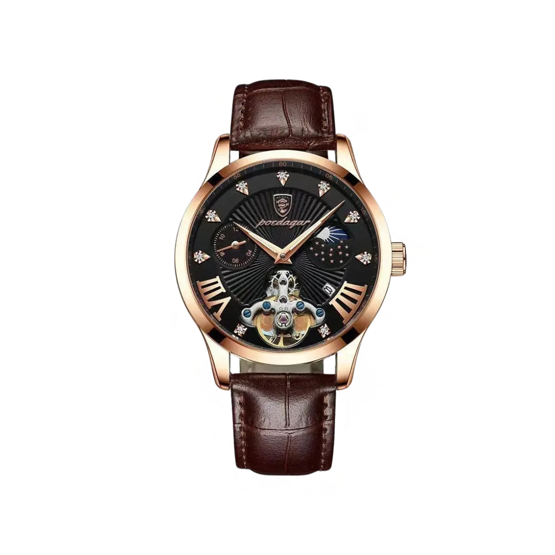 Relógio Couro - Éclipse