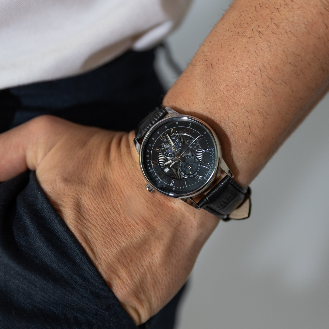 Relógio Couro - Celestium