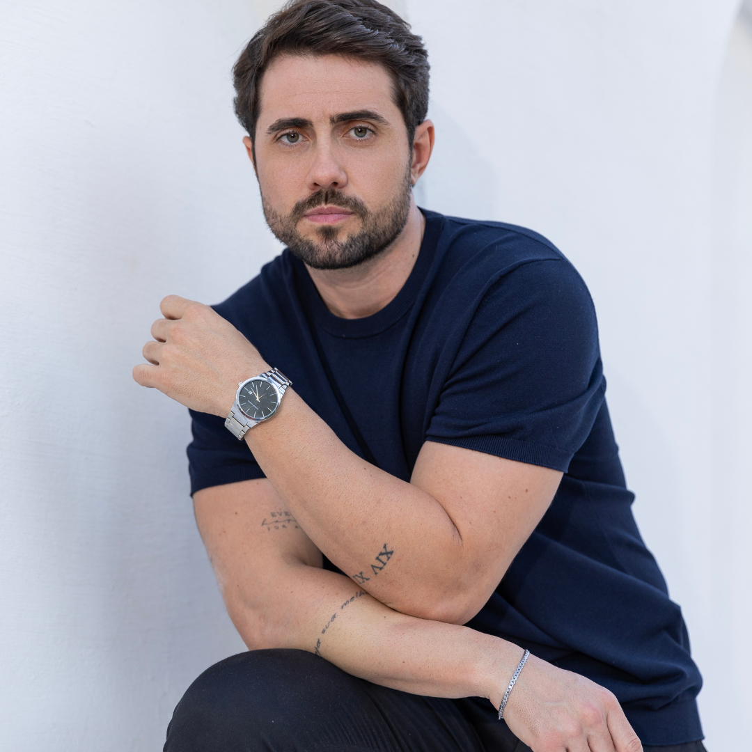 Relógio Clássico Bako - Prata