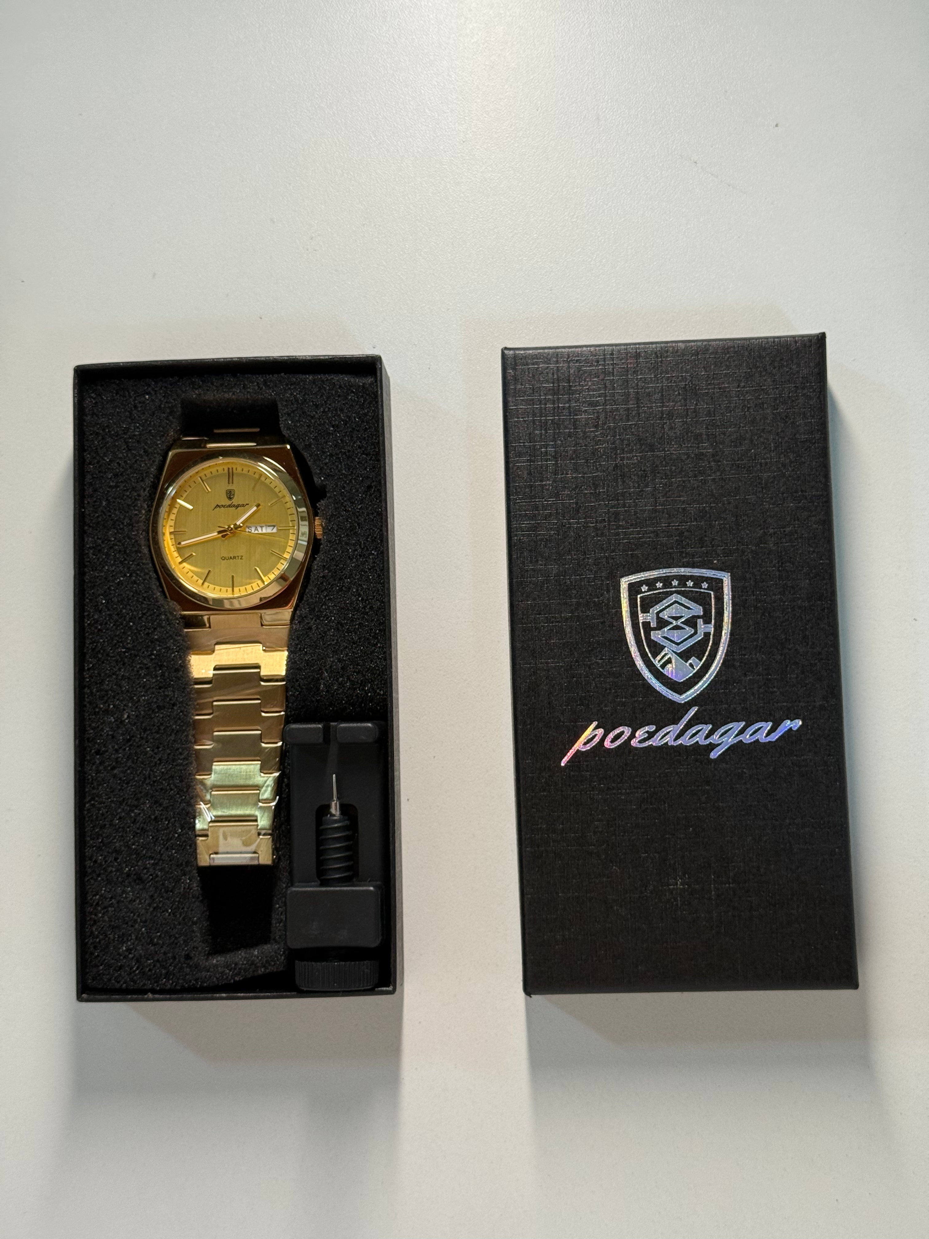 Relógio Parisien Gold