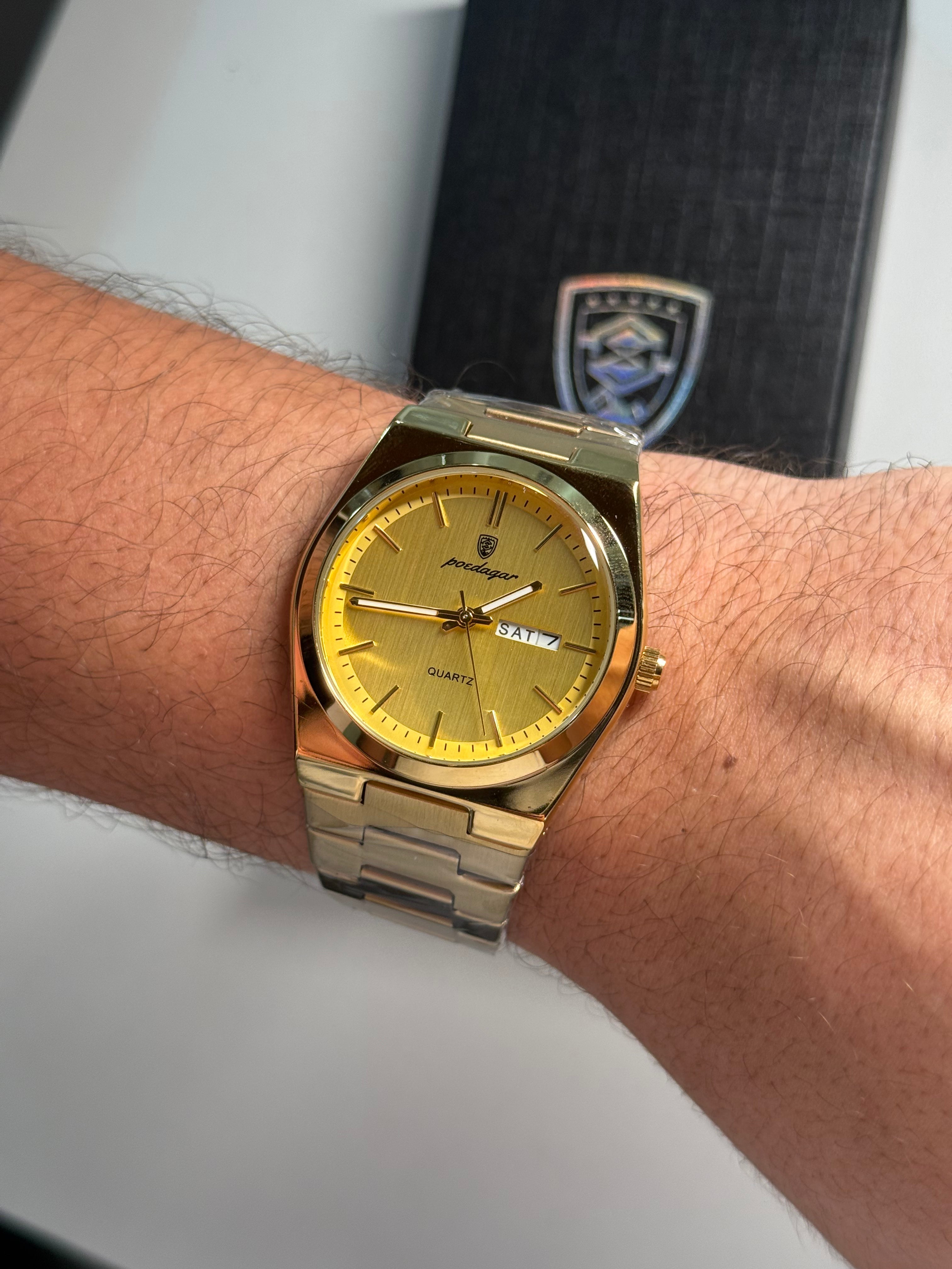 Relógio Parisien Gold